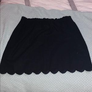 J. Crew Scalloped Skirt